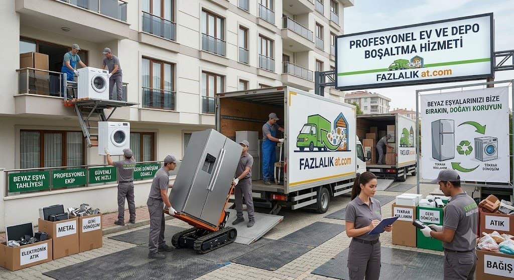 Beyaz Eşya & Elektronik Atık Toplama
