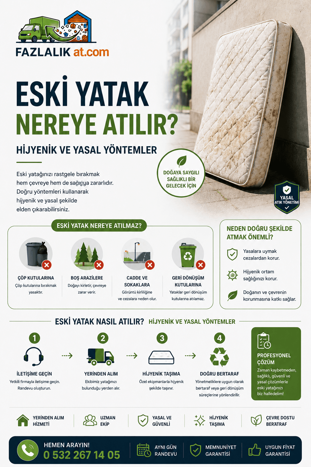 Eski Baza Nereye Atılır? Kapıdan Alım Rehberi