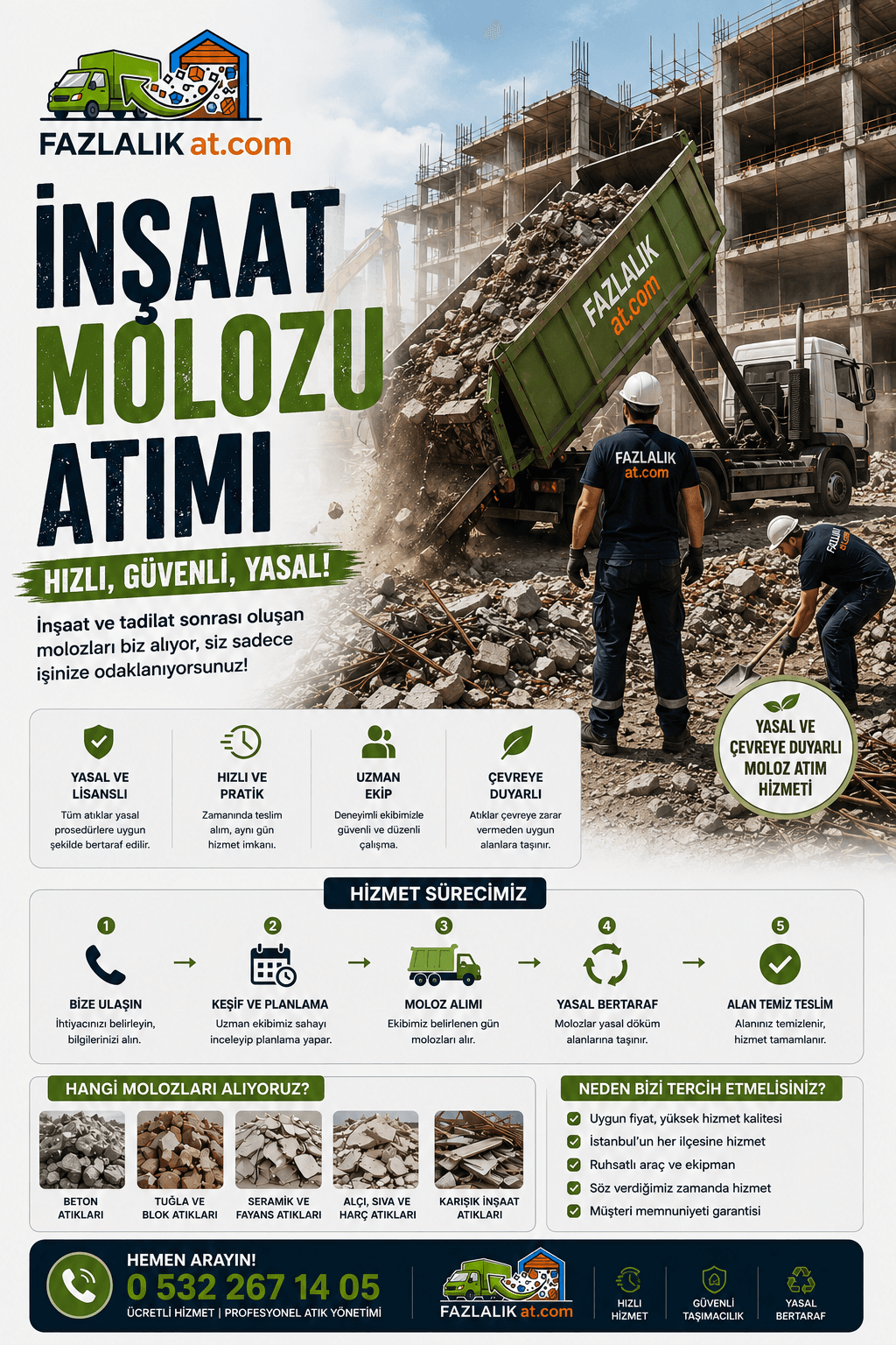 İnşaat Molozu Atımı