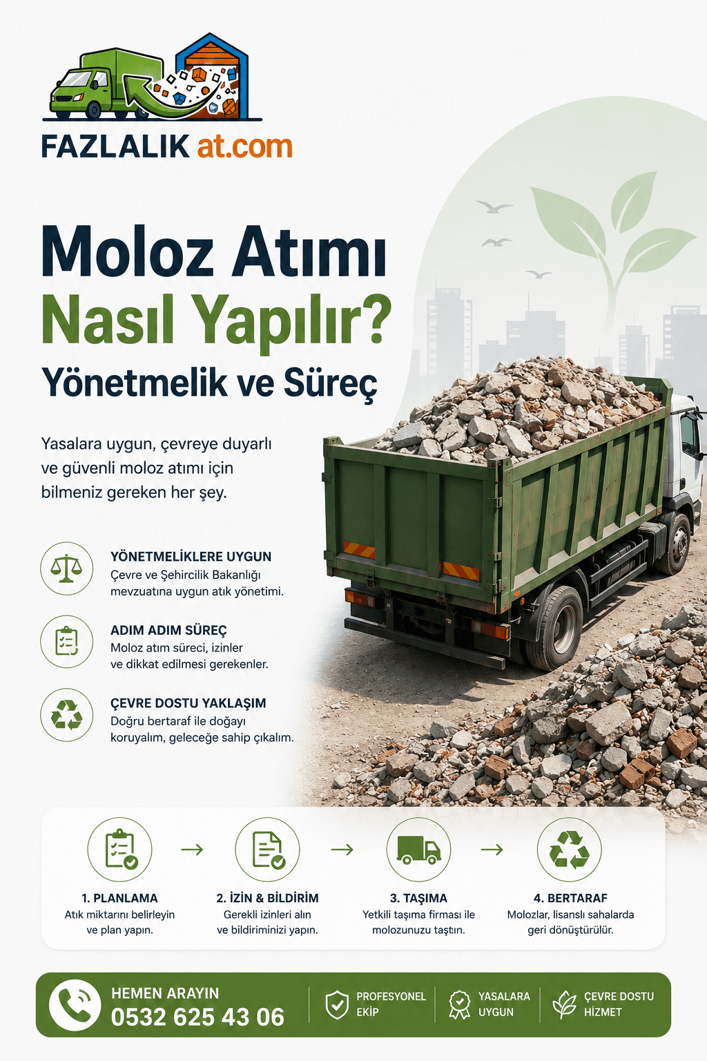 Tadilat Sonrası Ev Boşaltma ve Moloz Temizliği
