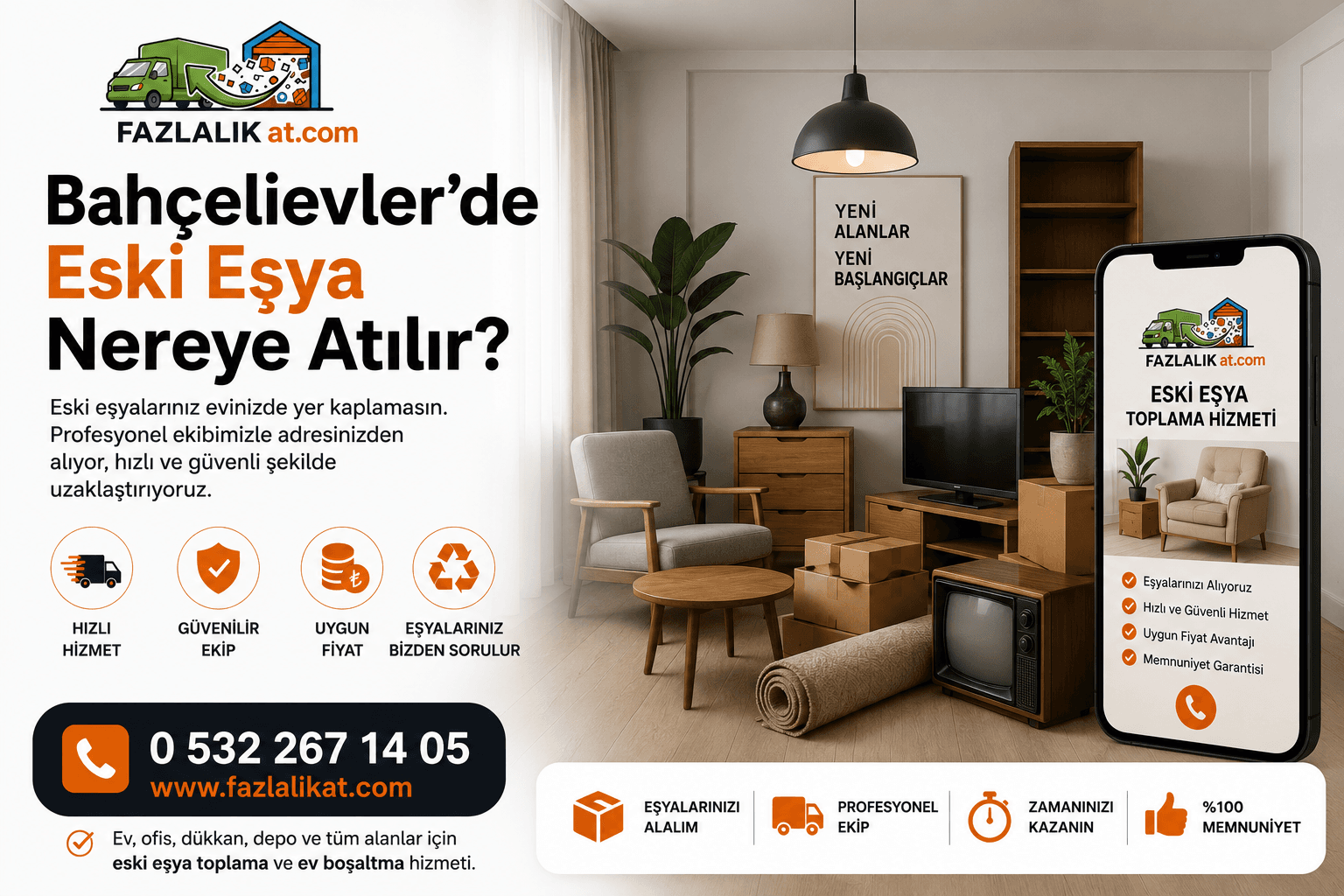 Bahçelievler'de Eski Eşya Nereye Atılır?