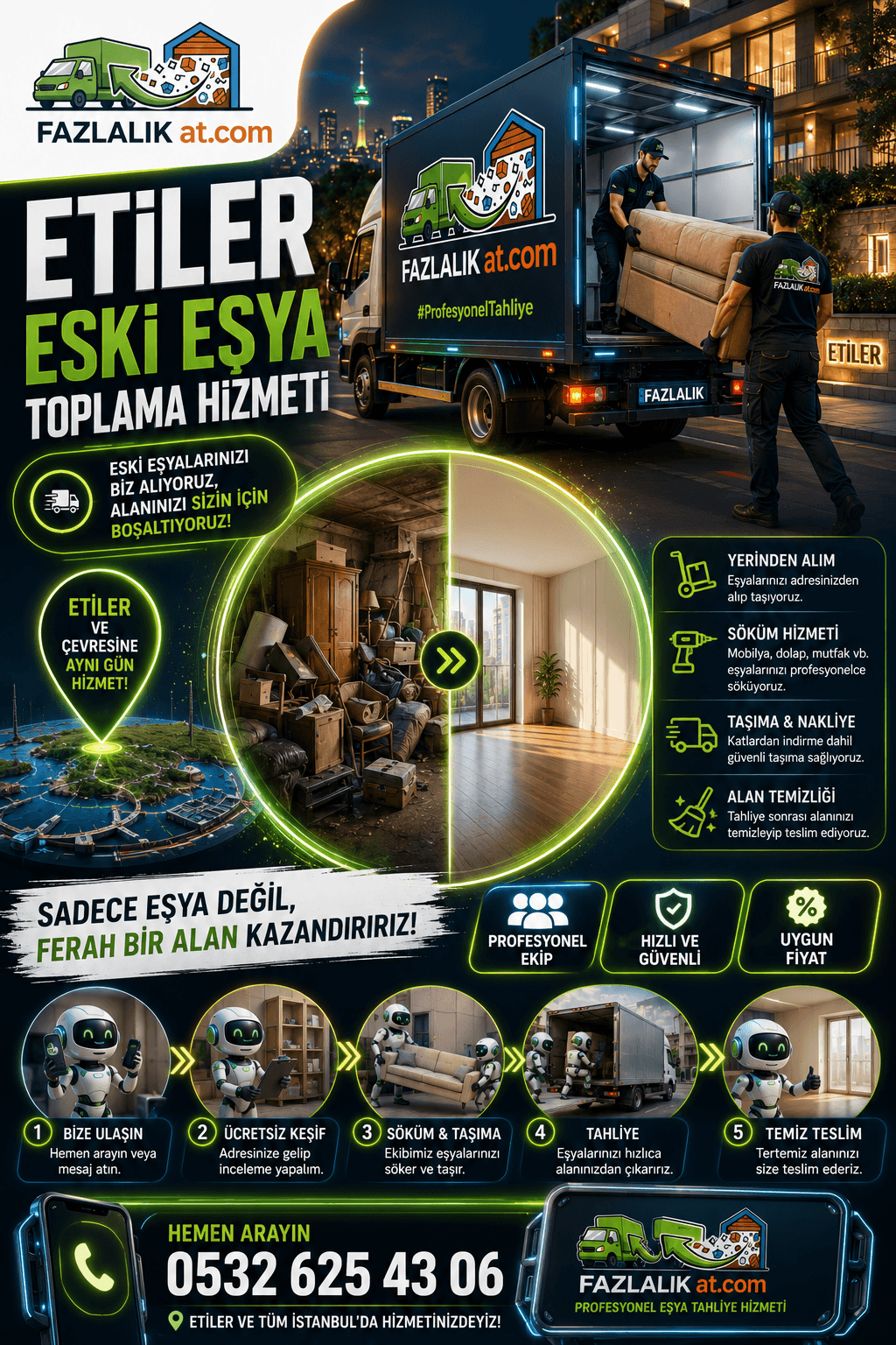 Etiler Eski Eşya Toplama Hizmeti