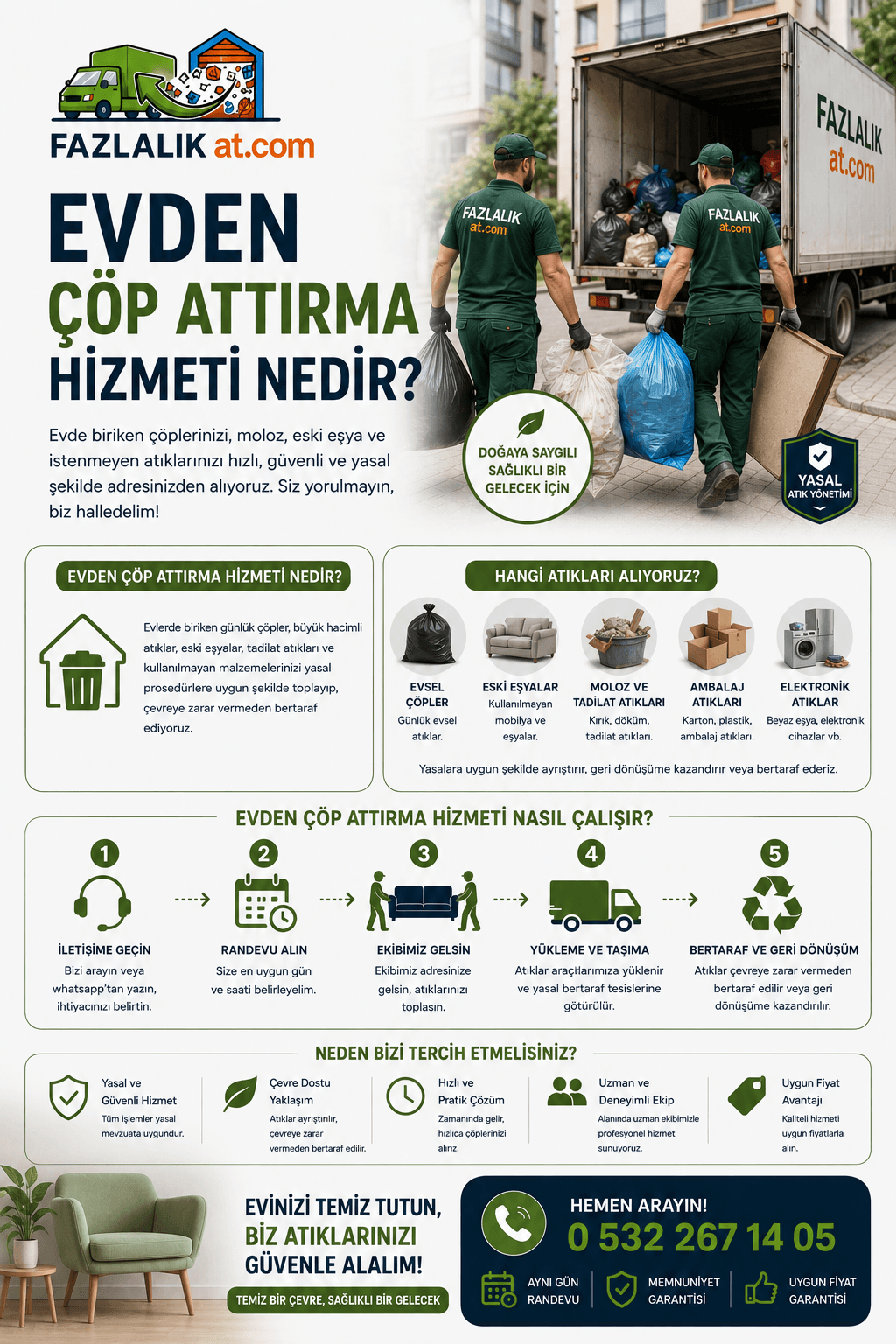 Evden Çöp Attırma Hizmeti Nedir?