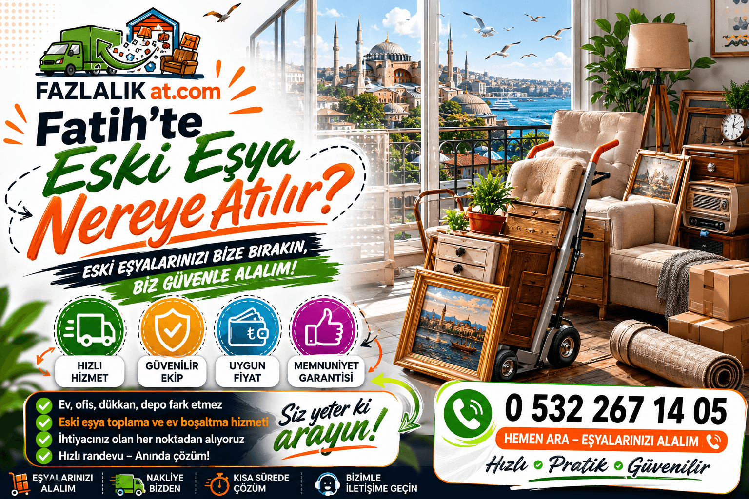 Fatih'te Eski Eşya Nereye Atılır?