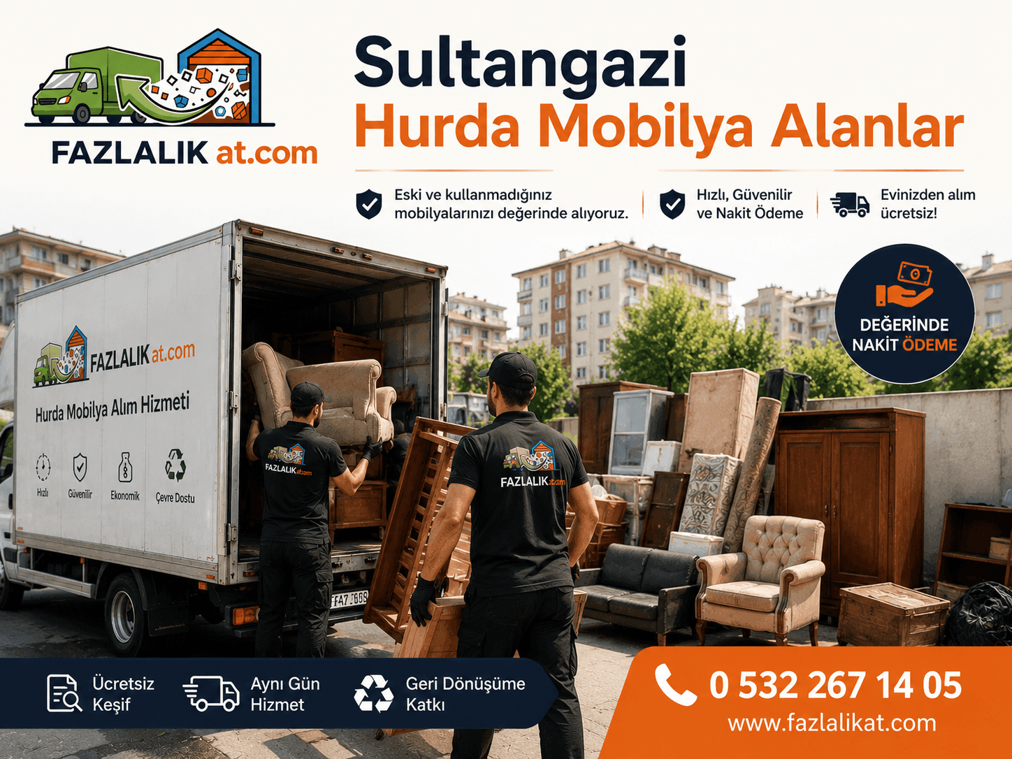 Sultangazi Hurda Mobilya Alanlar
