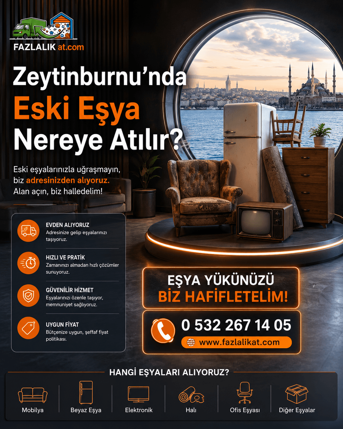 Zeytinburnu'nda Eski Eşya Nereye Atılır?